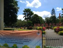 Warga Nekat Masuk ke Taman Kota Malang saat Nataru, Didenda Rp 100 Ribu!