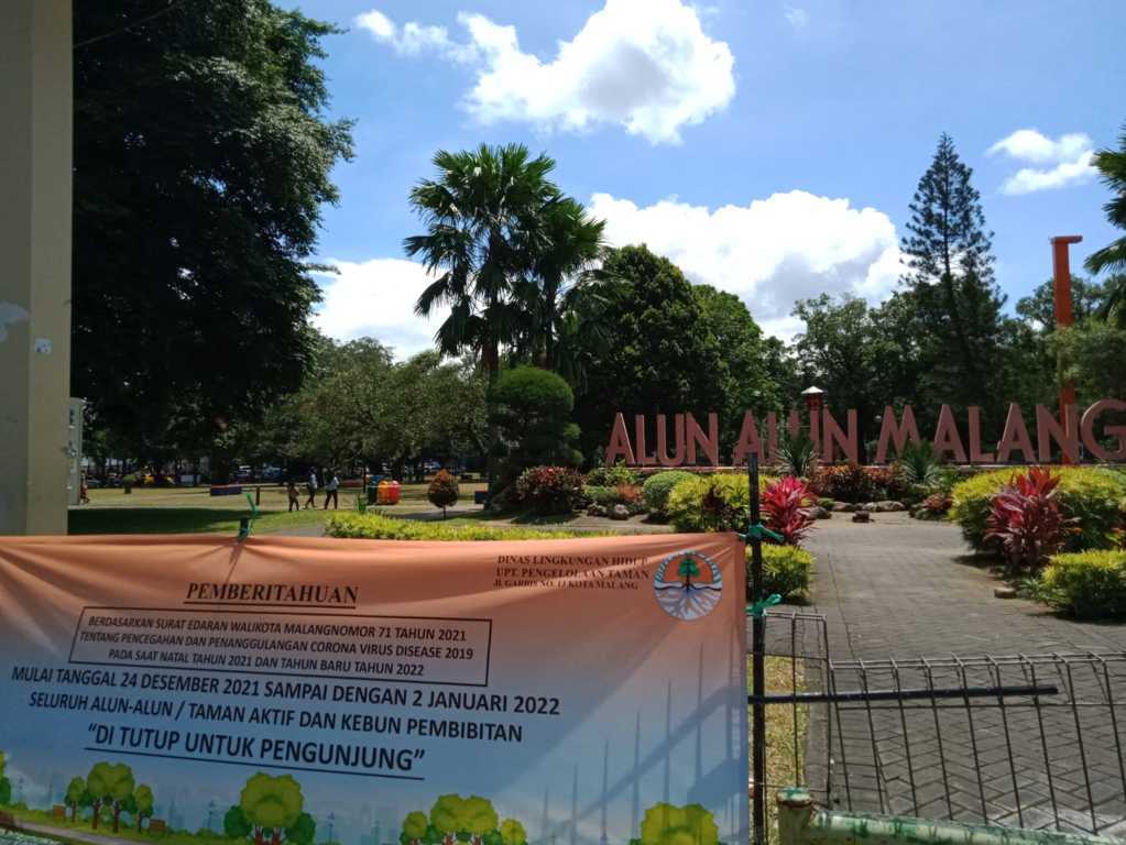 Taman Kota. (Foto: M. Sholeh/Tugu Malang)