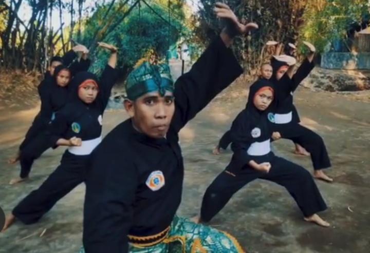 pencak silat Kuntu Mancilan. (Foto: Pencak Silat Kuntu/Tugu Jatim)