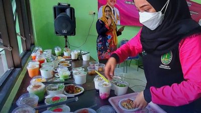 Pelatihan tataboga yang digelar Disnaker Kota Pasuruan beberapa waktu lalu.