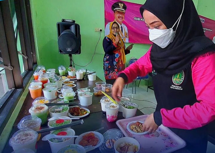 Pelatihan tataboga yang digelar Disnaker Kota Pasuruan beberapa waktu lalu.