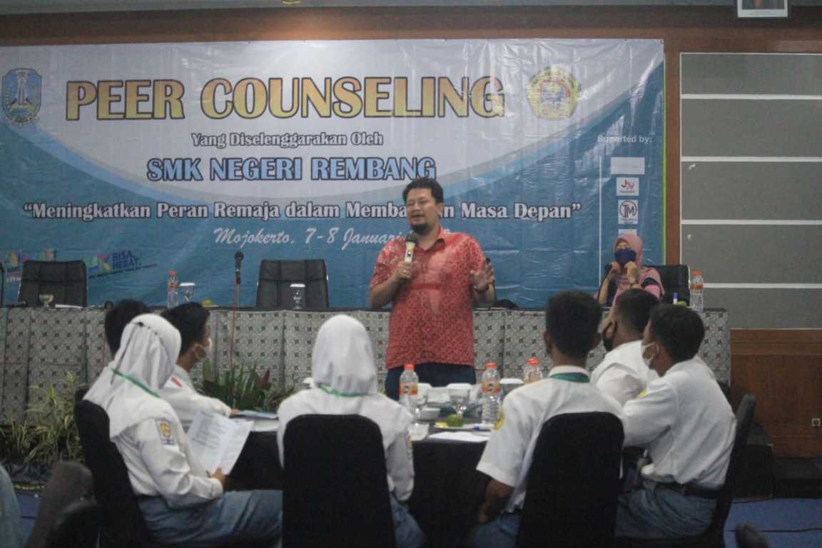 Peer Counseling. (Foto: Laoh Mahfud/Tugu Jatim)