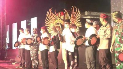 Banyuwangi Festival 2022. (Foto: Tangkapan layar YouTube Kabupaten Banyuwangi/Tugu Jatim)