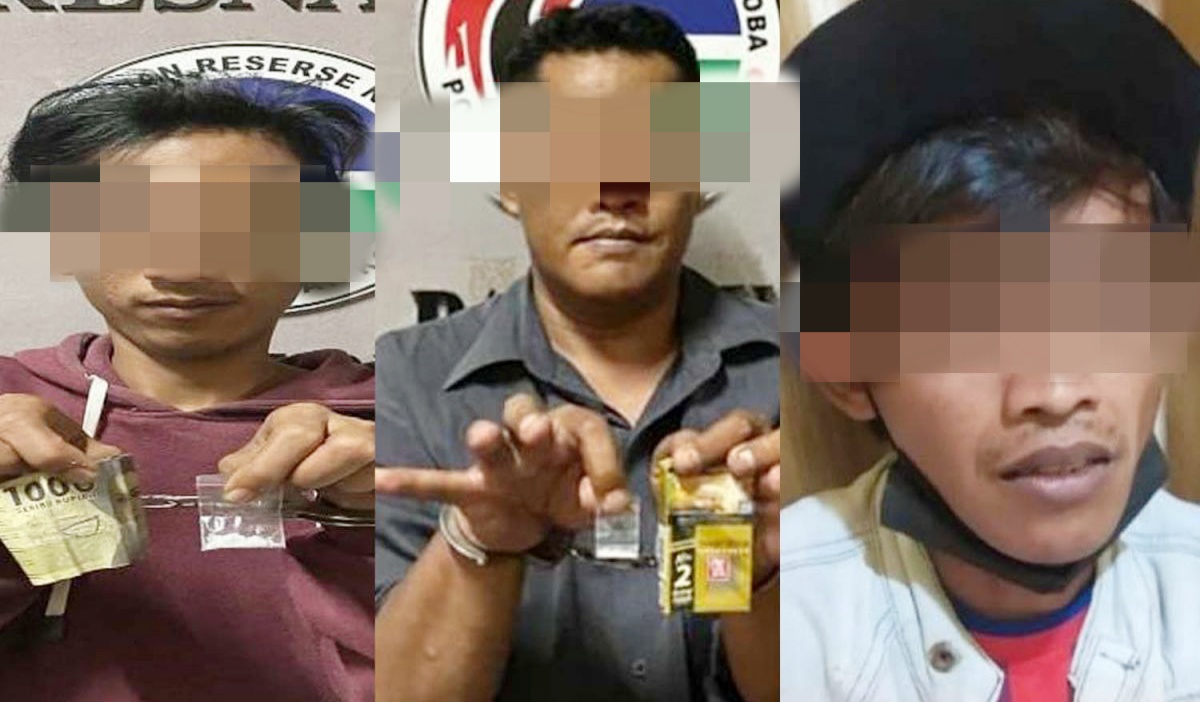 Kurir sabu. (Foto: Polres Pasuruan Kota/Tugu Jatim)