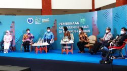 Acara peresmian kampus Institut Teknologi Bandung (ITB) Cirebon di Kecamatan Arjawinangun, Kabupaten Cirebon telah diresmikan, Senin (17/1/2022).