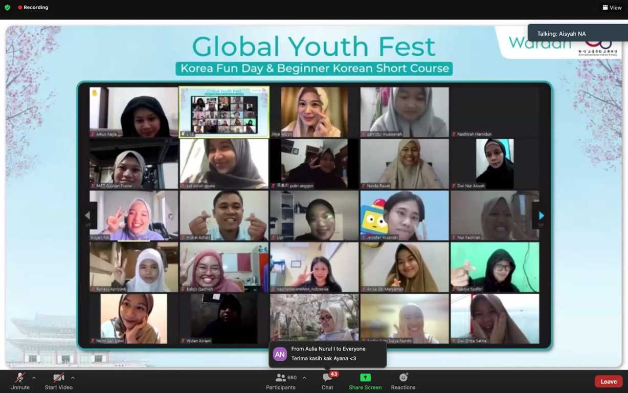 Global Youth Fest. (Foto: Dokumen/Tugu Jatim)