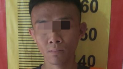 Sosok Muhamad Amin (28) maling HP yang sempat ditangkap dan dihajar warga di Lekok, Kabupaten Pasuruan