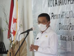 Lantik Pengurus APKLI Kota Batu 2022-2025, Punjul Santoso: Target Harga PKL, Rasa Hotel