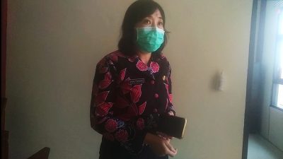 Kepala Dinkes Kota Pasuruan, Dr Shiely Marlena, saat ditemui awak media di kantornya, Kamis (3/2/2022).