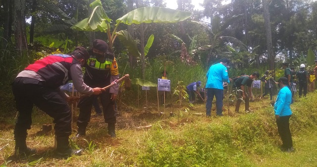 Peringati Hari Pers, PWI dan Pemkab Pasuruan Ajak Stakeholder Tanam 2022 Pohon di Lereng Bromo 2 Jajaran Forkopimda, perwakilan perusahaan, pegiat lingkungan, kelompok tani , kepala desa serta pramuka ikut menanam pohon.