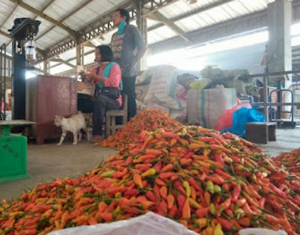 Harga bawang merah. (Foto: Pipit Syahrodin/Tugu Jatim)