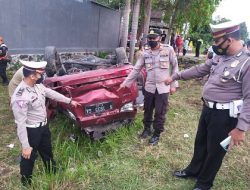 Kecelakaan Mobil Vs Kereta Dhoho, 1 Penumpang Tewas Usai Dirawat 6 Jam di Rumah Sakit