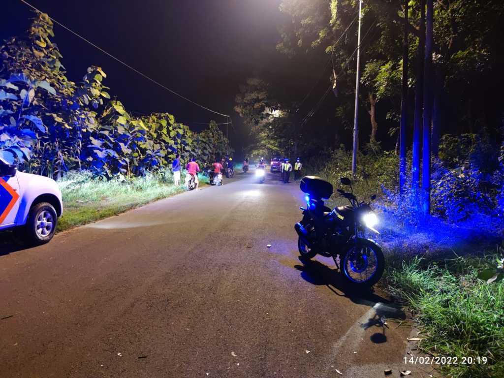 Kecelakaan Maut di Tuban, Truk Oleng Hantam Pengendara Motor hingga Tewas di TKP 2 Kecelakaan maut. (Foto: Unit Laka Satlantas Polres Tuban/Tugu Jatim)