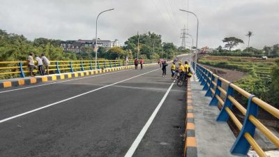 Jembatan Tlogomas-Tunggulwulung. (Foto: M. Sholeh/Tugu Malang)