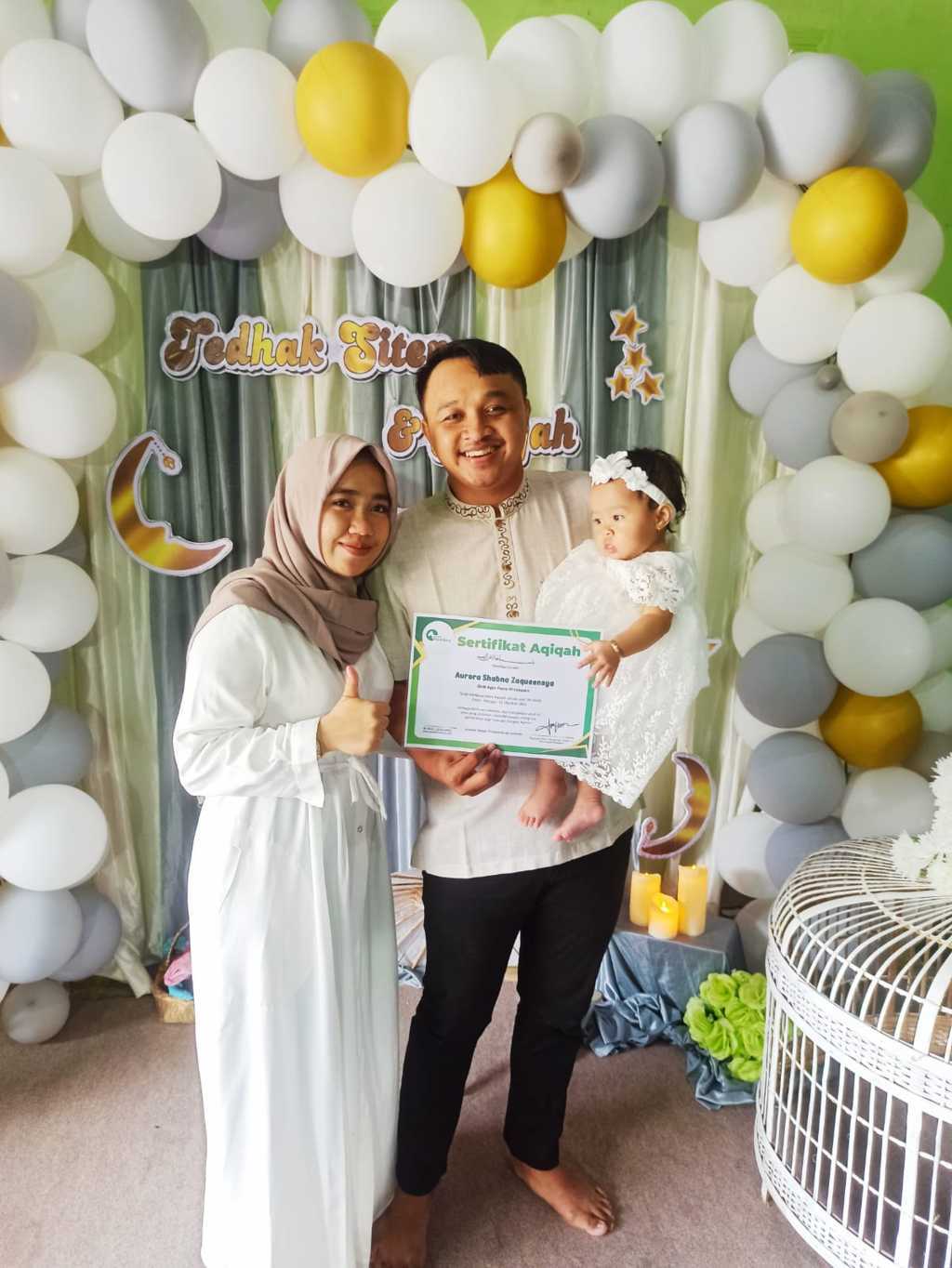 Aqiqah Brawijaya. (Foto: Dokumen/Tugu Jatim)