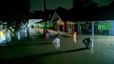 Banjir. (Foto: BPBD Kota Pasuruan/Tugu Jatim)