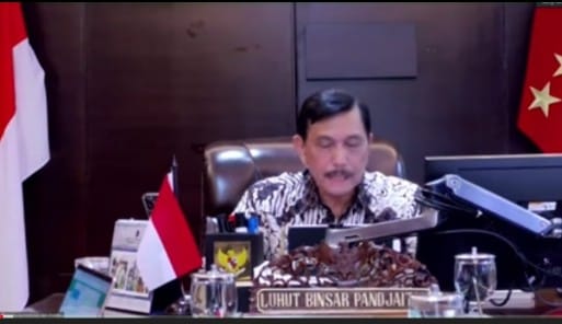 Menko Kemaritiman dan Investasi Luhut Binsar Pandjaitan.