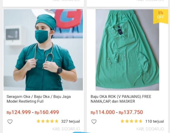 dr Caesar Ayuda membangun personal branding melalui endorsement di e-commerce.