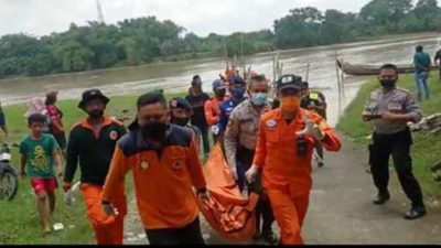 1 Korban Tenggelam di Bengawan Solo Bojonegoro Ditemukan Meninggal Dunia