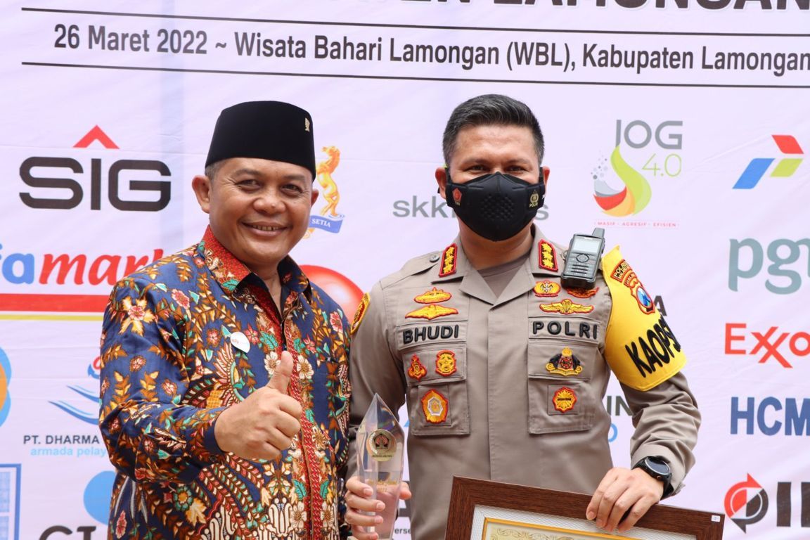 PWI Jatim Awards. (Foto: Polresta Malang Kota/Tugu Jatim)