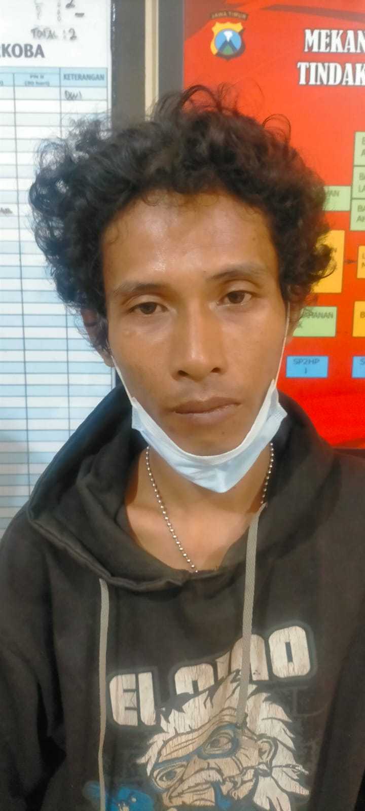 Bandar narkoba. (Foto: Humas Polres Kediri Kota/Tugu Jatim)