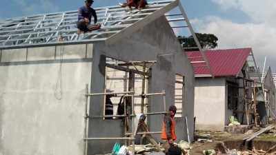 Rumah baru. (Foto: BPBD Lumajang/Tugu Jatim)