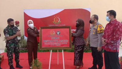 rumah restorative justice. (Foto: Istimewa/Tugu Jatim)