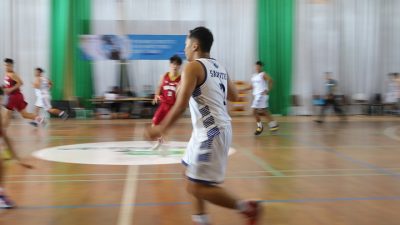 Gelaran cabang basket POMPROV 2022 di Universitas Ma Chung.