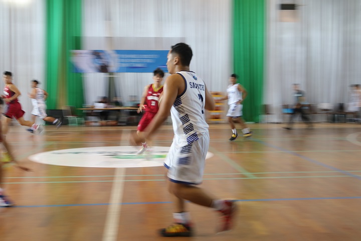 Gelaran cabang basket POMPROV 2022 di Universitas Ma Chung.