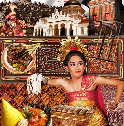 Ilustrasi Indonesia memiliki banyak warisan budaya dari para leluhur.