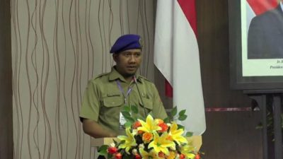 Ketua DPK IARMI Unikama yang baru, Nanang Puji Astika.