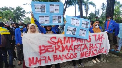 Demo Kedua, PMII Menduga Pemkab Sampang Lindungi Mafia Bansos BPNT