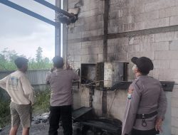 Oli Pendingin Oven Bocor, Pabrik Triplek di Kediri DiLalap Api