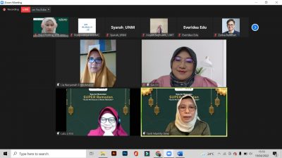 Acara Salam Journey bersama Everidae saat gelar Webinar Ramadhan pada 19 April 2022.