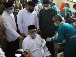 Menteri Agama Launching Program 1 Juta Vaksin Booster di Kota Pasuruan