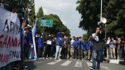 Mahasiswa Kediri. (Foto: Pipit Syahrodin/Tugu Jatim)