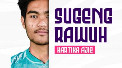 Ucapan selamat datang kepada Kurniawan Kartika Ajie yang akan memperkuat Persik Kediri musim depan.