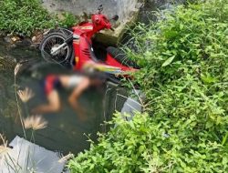Sosok Mayat Bersama Motornya Ditemukan dalam Parit di Gempol Pasuruan