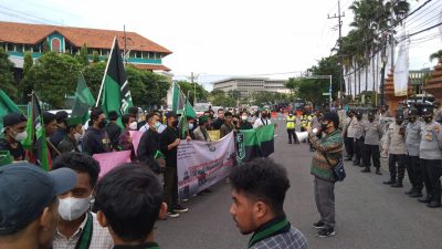 HMI Surabaya. (Foto: Rahman Hakim/Tugu Jatim)