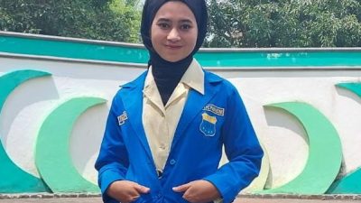 Fina Badihatun Nuroniyah, Ketua PC KOPRI PMII Kediri.