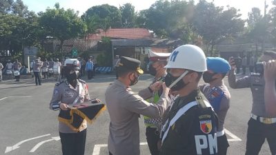 Polres Kediri siagakan 191 personil untuk pengaman arus mudik tahun 2022.