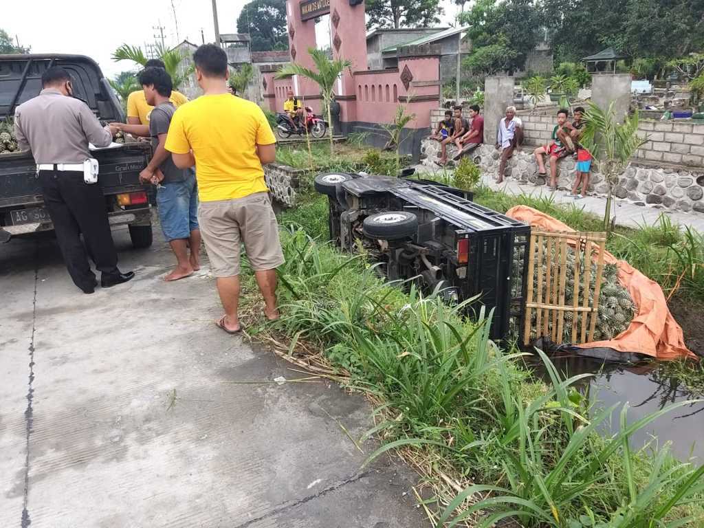 Mobil pickup. (Foto: Istimewa/Tugu Jatim)