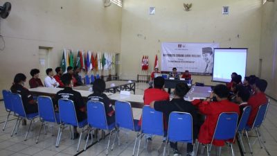 Acara Konfercab Dewan Pimpinan Cabang (DPC) GMNI Malang.