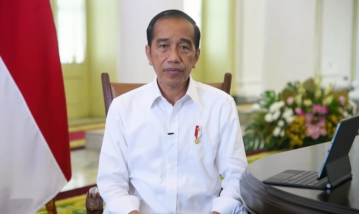 Presiden Jokowi. (Foto: Tangkapan layar YouTube Sekretariat Presiden/Tugu Jatim)