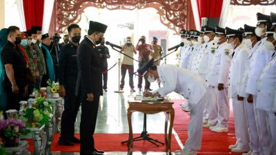 Kades terpilih. (Foto: Dokumen/Tugu Jatim)