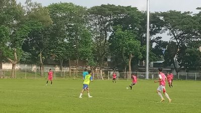 Persedikab Kediri saat menjalani seleksi pemain di Stadion Canda Birawa, Kabupaten Kediri.