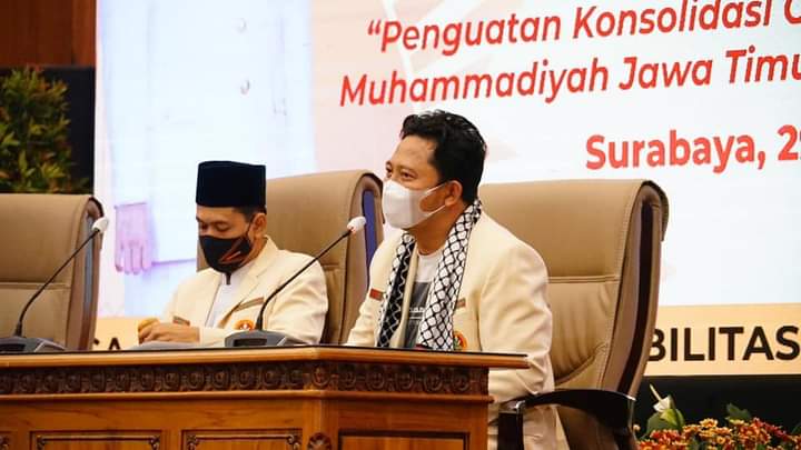 Sekretaris Pimpinan Wilayah (PW) Pemuda Muhammadiyah Jawa Timur, Edi Utomo.