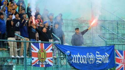 Aremania. (Foto: Dani Kristian Wardhana/Tugu Malang)