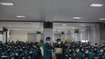 Acara Latihan Kepemimpinan dan Manajemen Mahasiswa & Critical Strategy ke-X tahun 2022 oleh Fakultas Kedokteran Universitas Islam Malang.