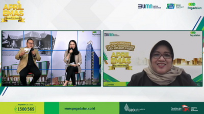 Acara Pengundian Hadiah Undian Mingguan Periode IV dan Grand Prize April Emas Pegadaian 2022